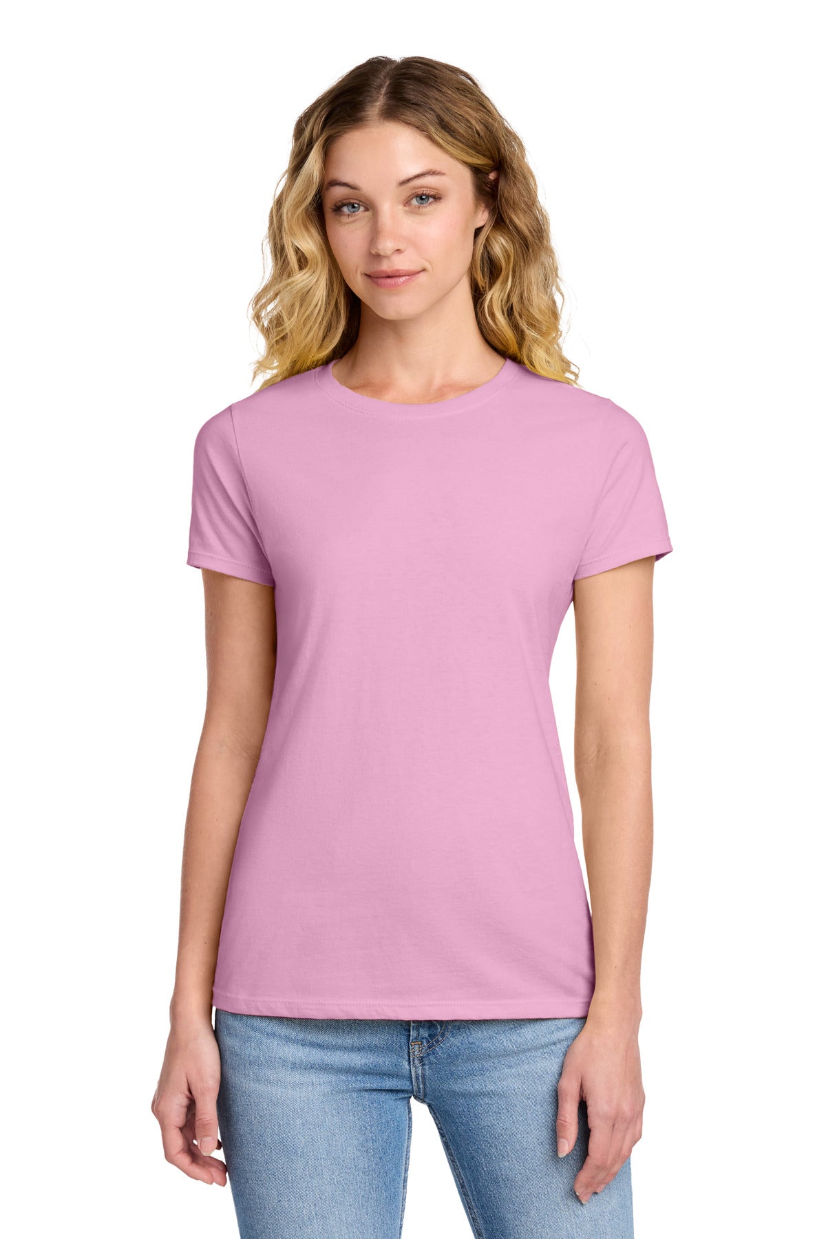 Port & Co Women's Fan Favorite Tee. LPC450 in Candy Pink