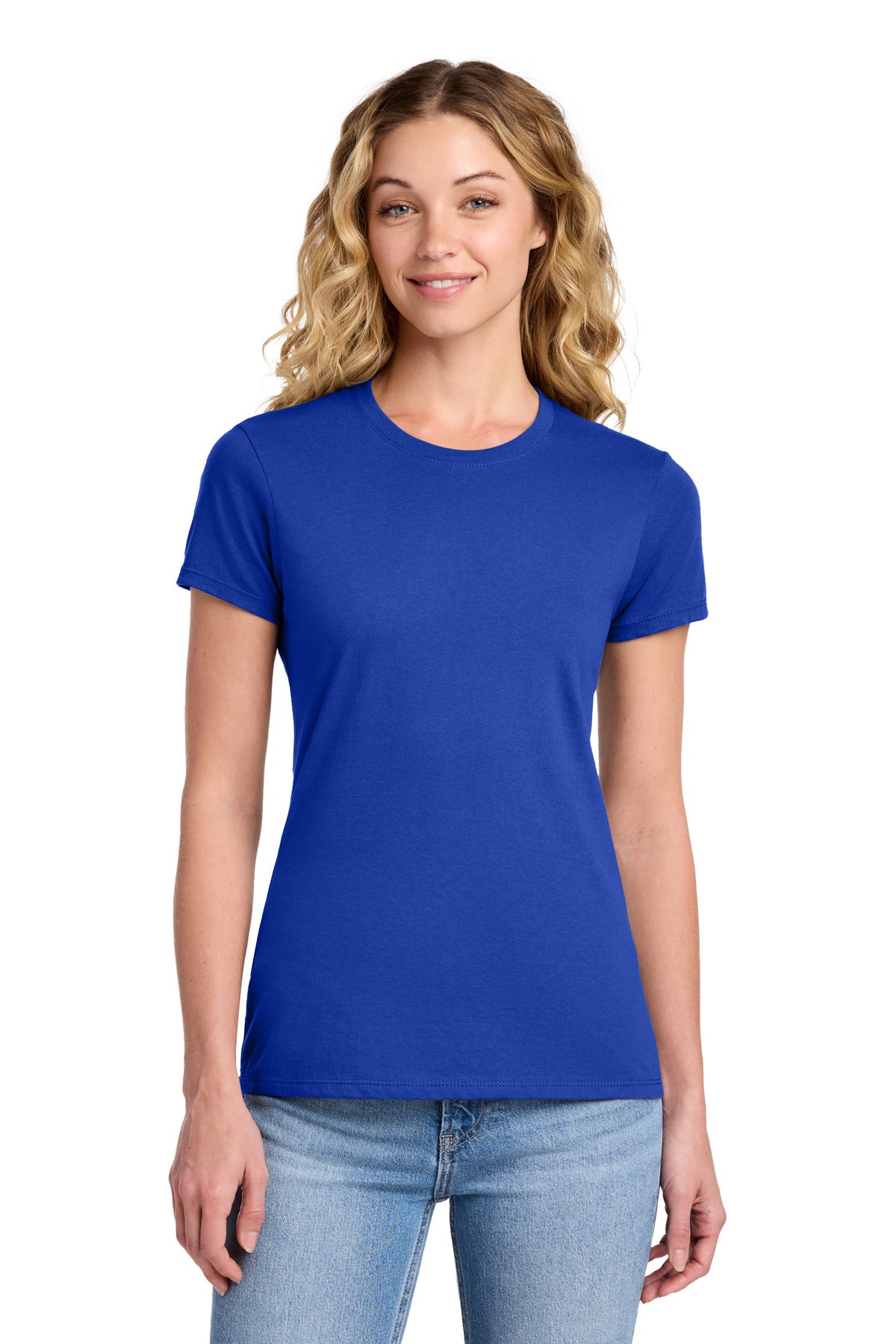 Port & Co Women's Fan Favorite Tee. LPC450 in True Royal