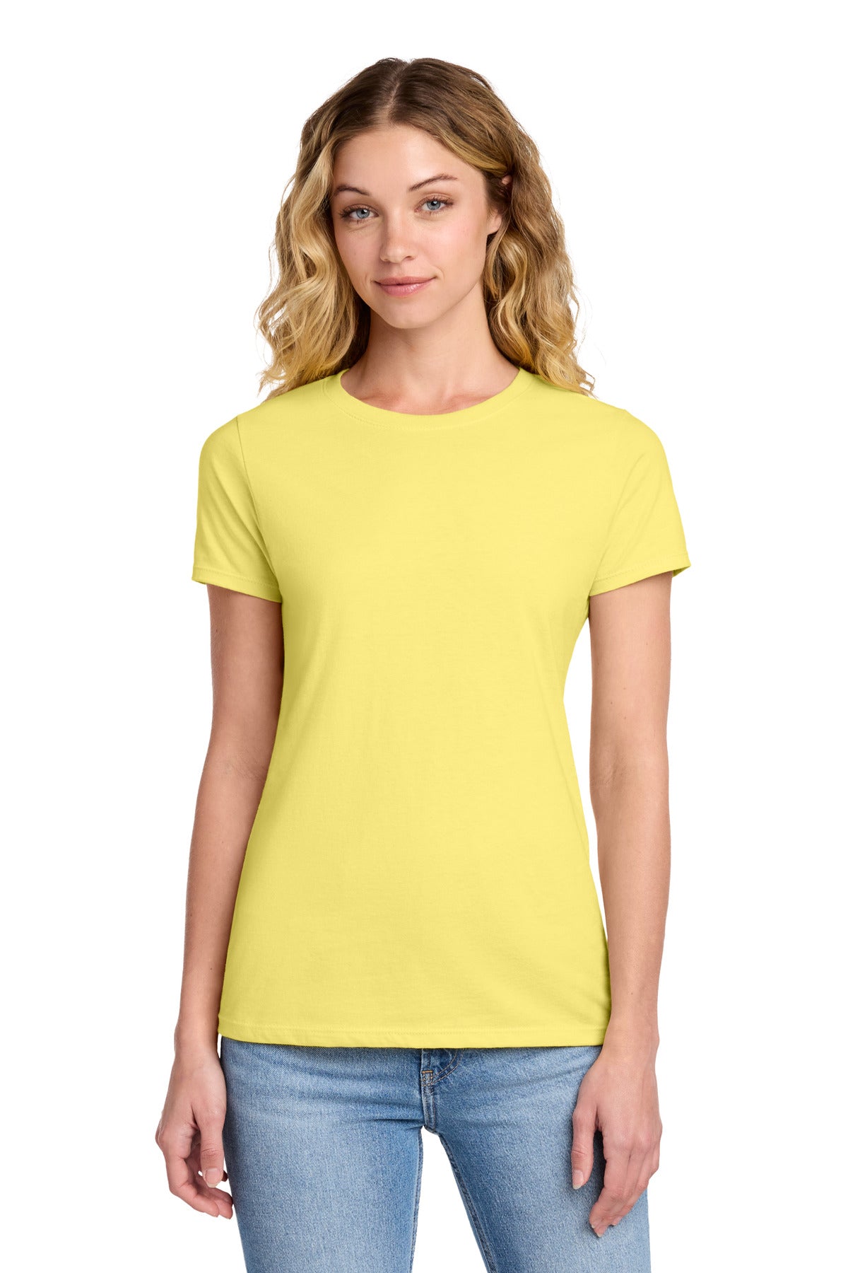 Port & Co Women's Fan Favorite Tee. LPC450 in Yellow
