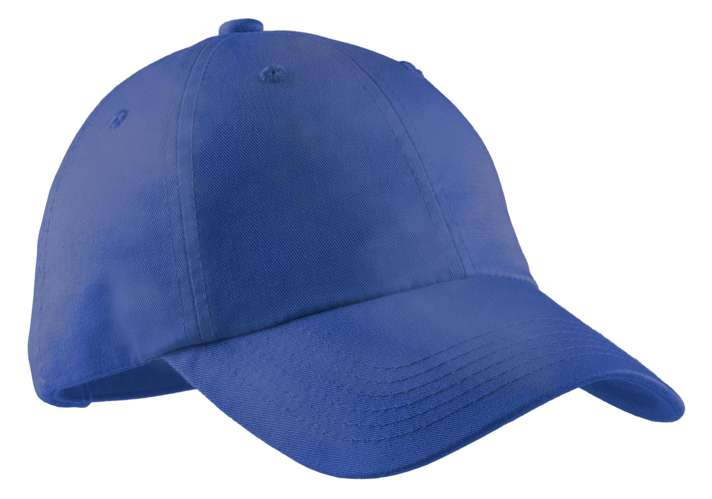 Port Authority Women's Garment-Washed Cap. LPWU in Faded Blue