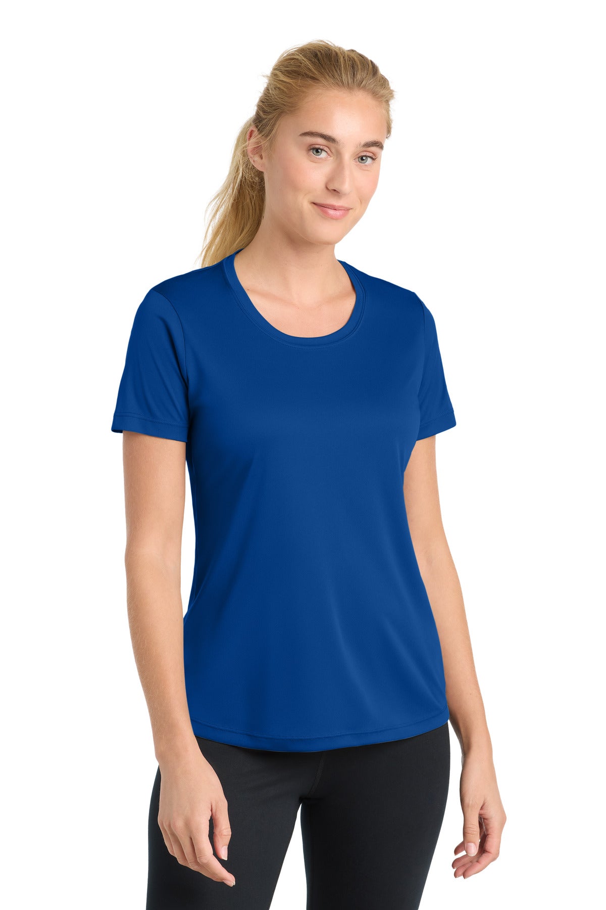 Sport-Tek Women's PosiCharge Competitor Tee. LST350 in True Royal