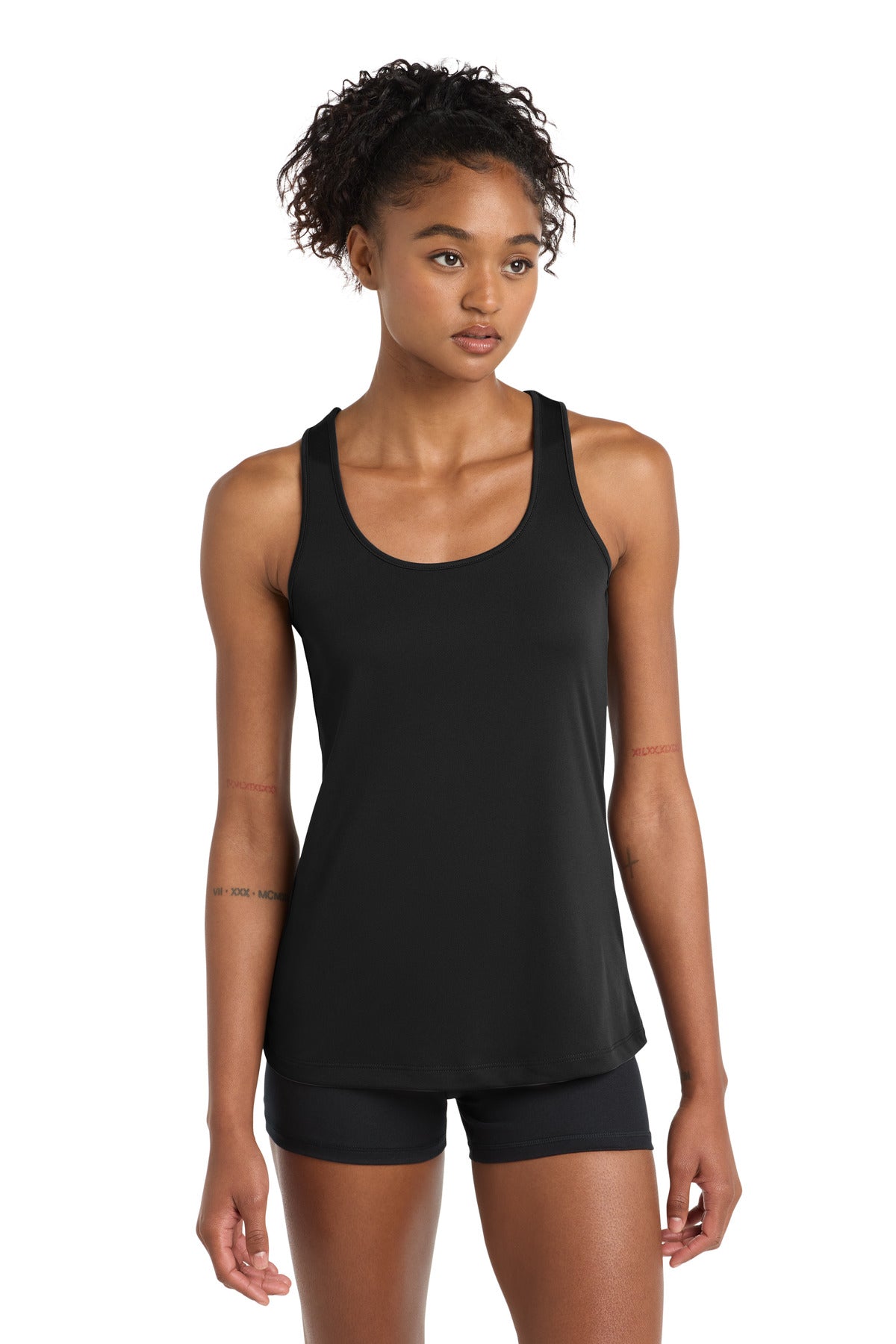 Sport-Tek Women's PosiCharge Competitor Racerback Tank. LST356 in Black
