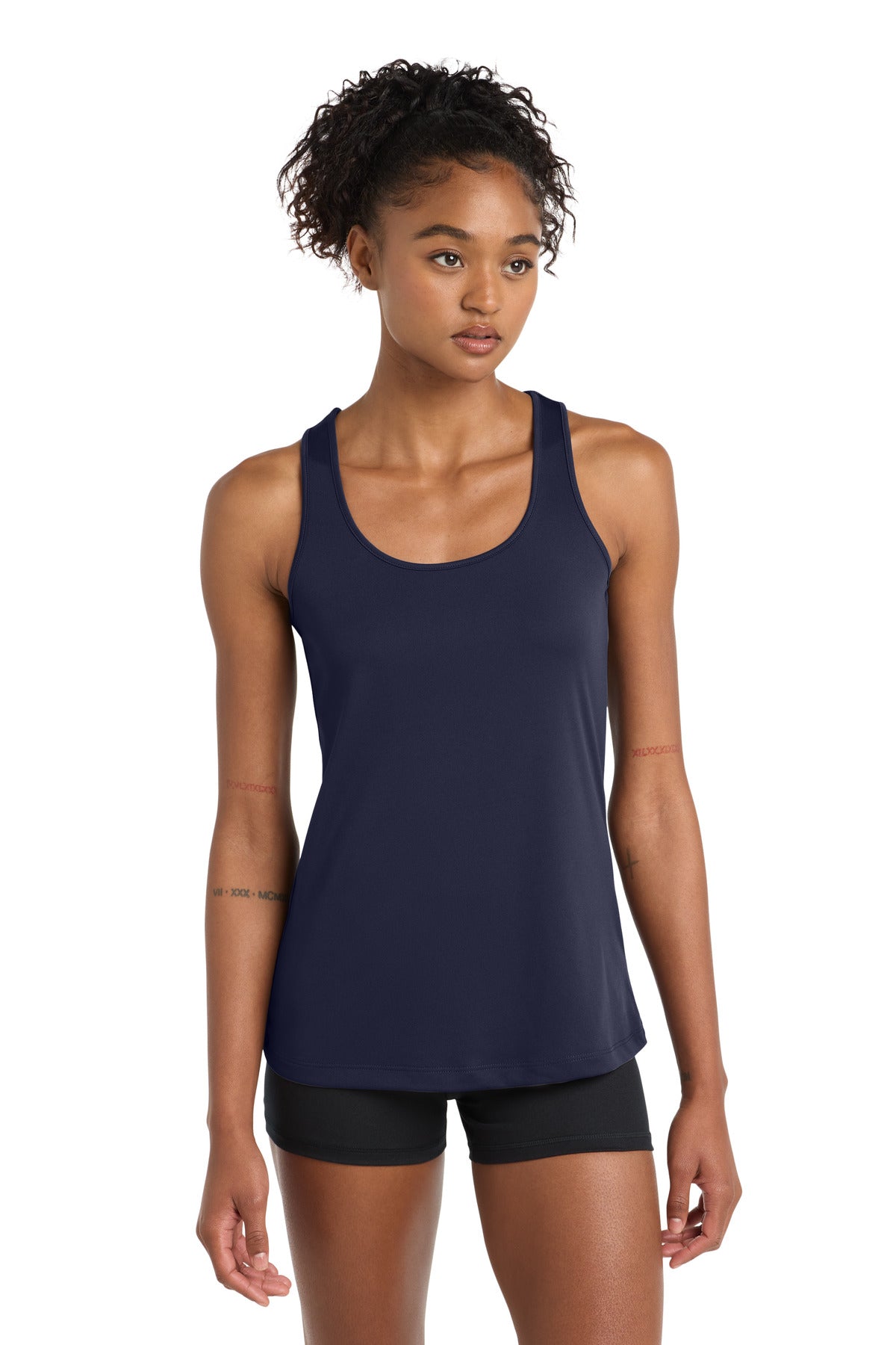 Sport-Tek Women's PosiCharge Competitor Racerback Tank. LST356 in True Navy