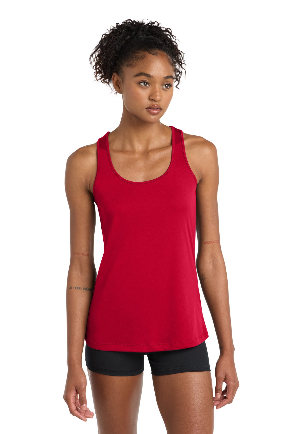 Sport-Tek Women's PosiCharge Competitor Racerback Tank. LST356 in True Red