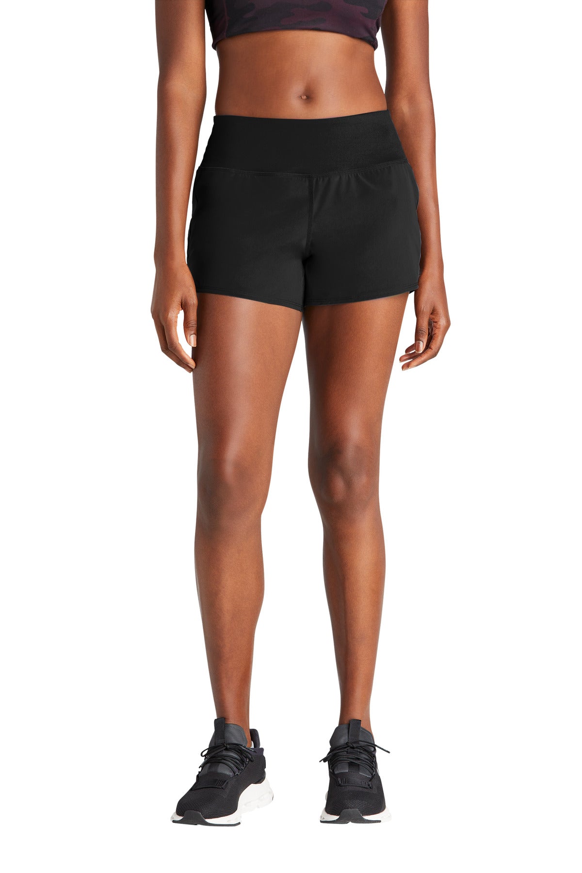 Sport-Tek Women's Repeat Short LST485 in Black