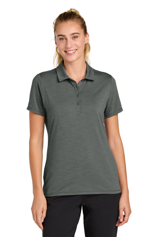 Sport-Tek Women's Versa Polo LST490 in Shadow Grey