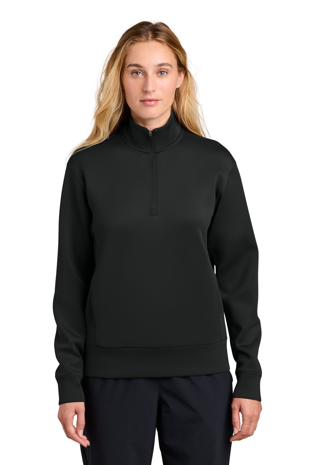 Sport-Tek Women's Pro Perform 1/4-Zip LST581 in Black