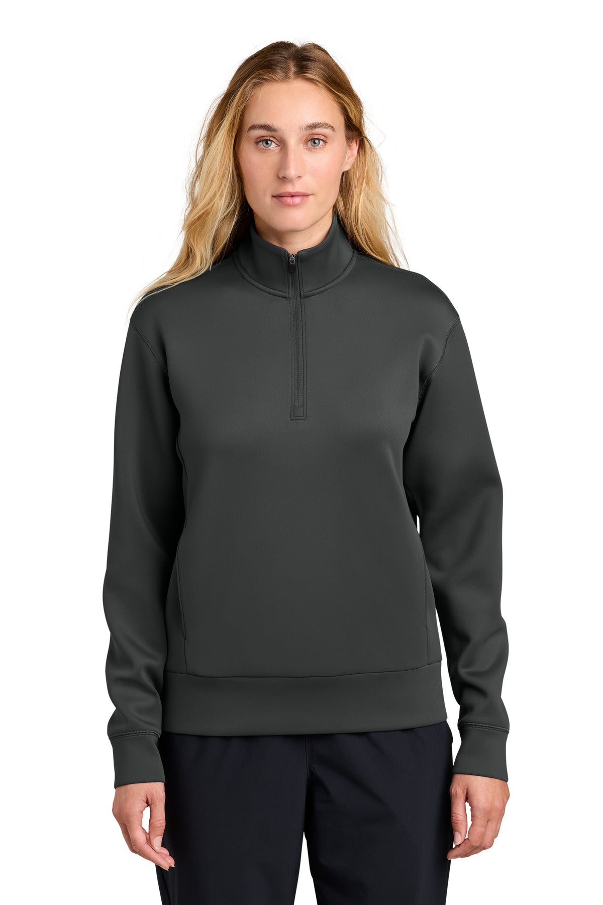 Sport-Tek Women's Pro Perform 1/4-Zip LST581 in Iron Grey