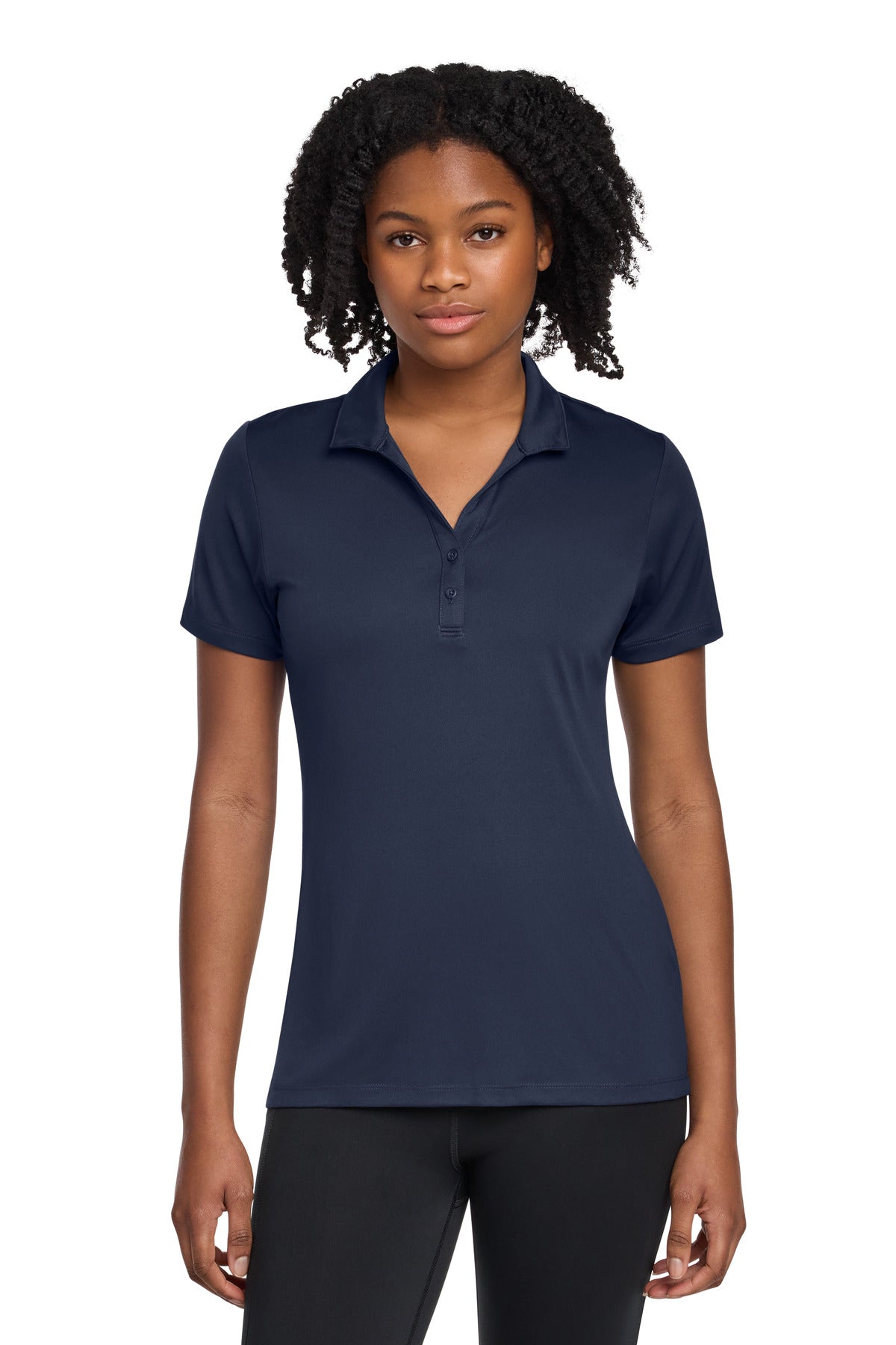 Sport-Tek Women's PosiCharge Re-Compete Polo LST725 in True Navy