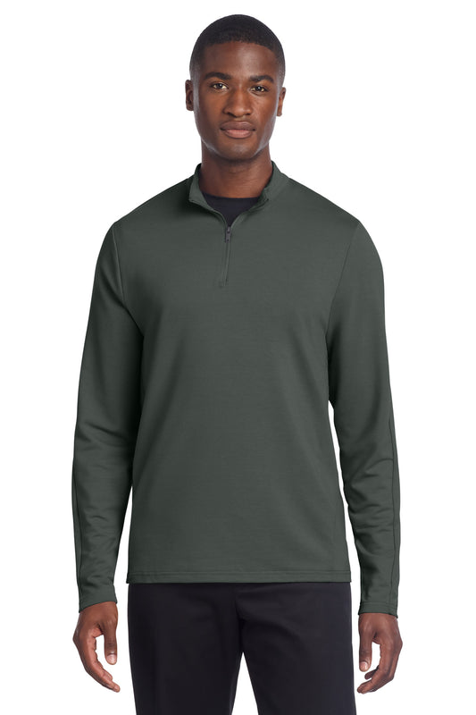 Mercer+Mettle Stretch 1/4-Zip Pullover MM3010 in Anchor Grey