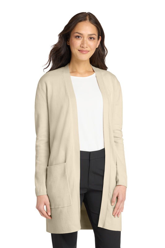 Mercer+Mettle Women's Open-Front Cardigan Sweater MM3023 in Birch