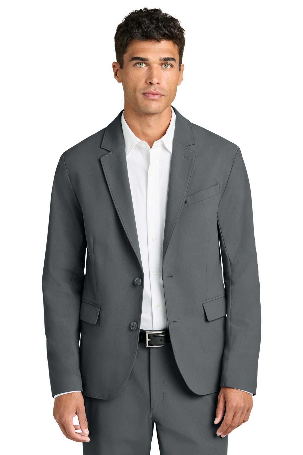 Mercer+Mettle Capital Tech Blazer MM3032 in Storm Grey