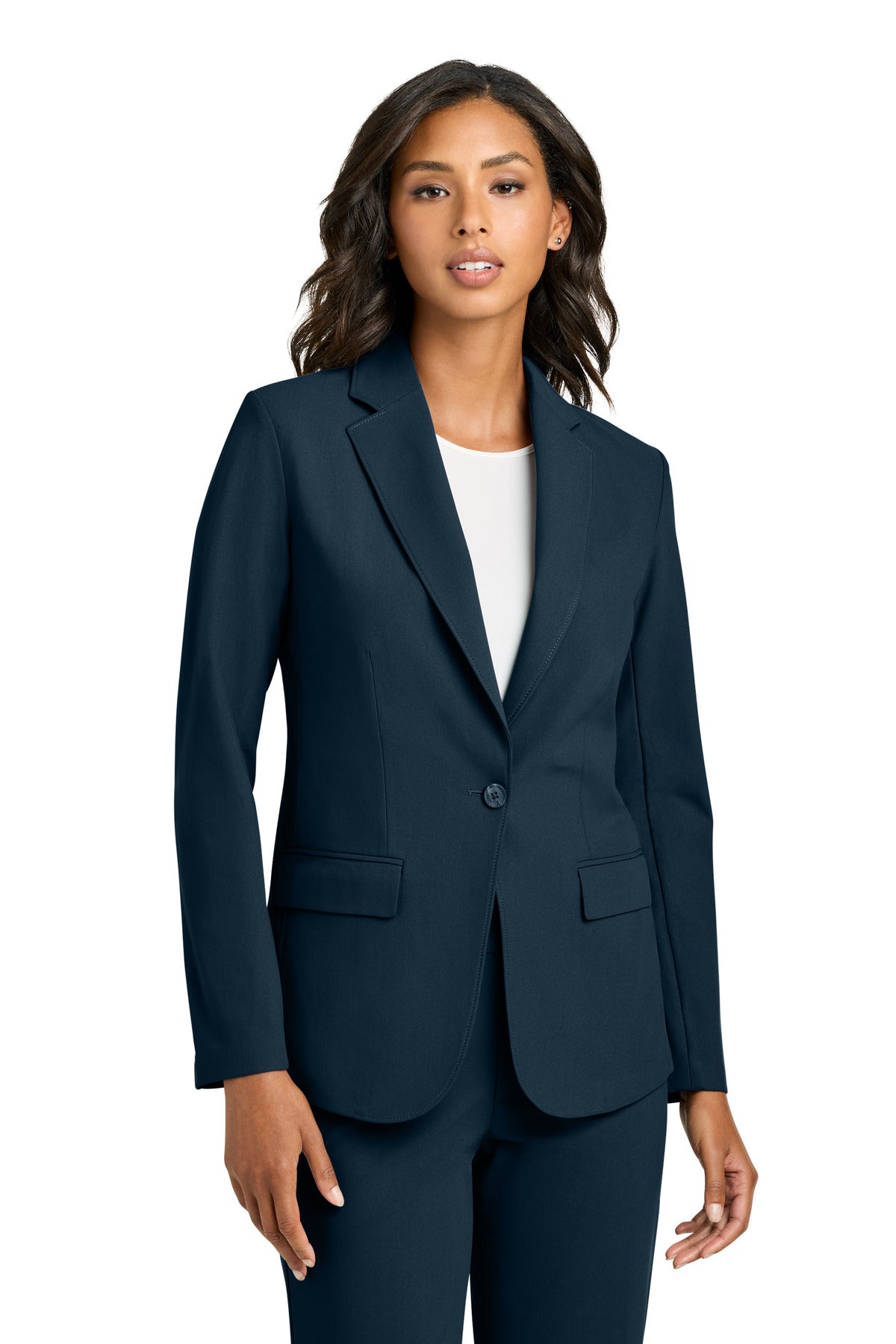 Mercer+Mettle Women's Capital Tech Blazer MM3033 in Night Navy