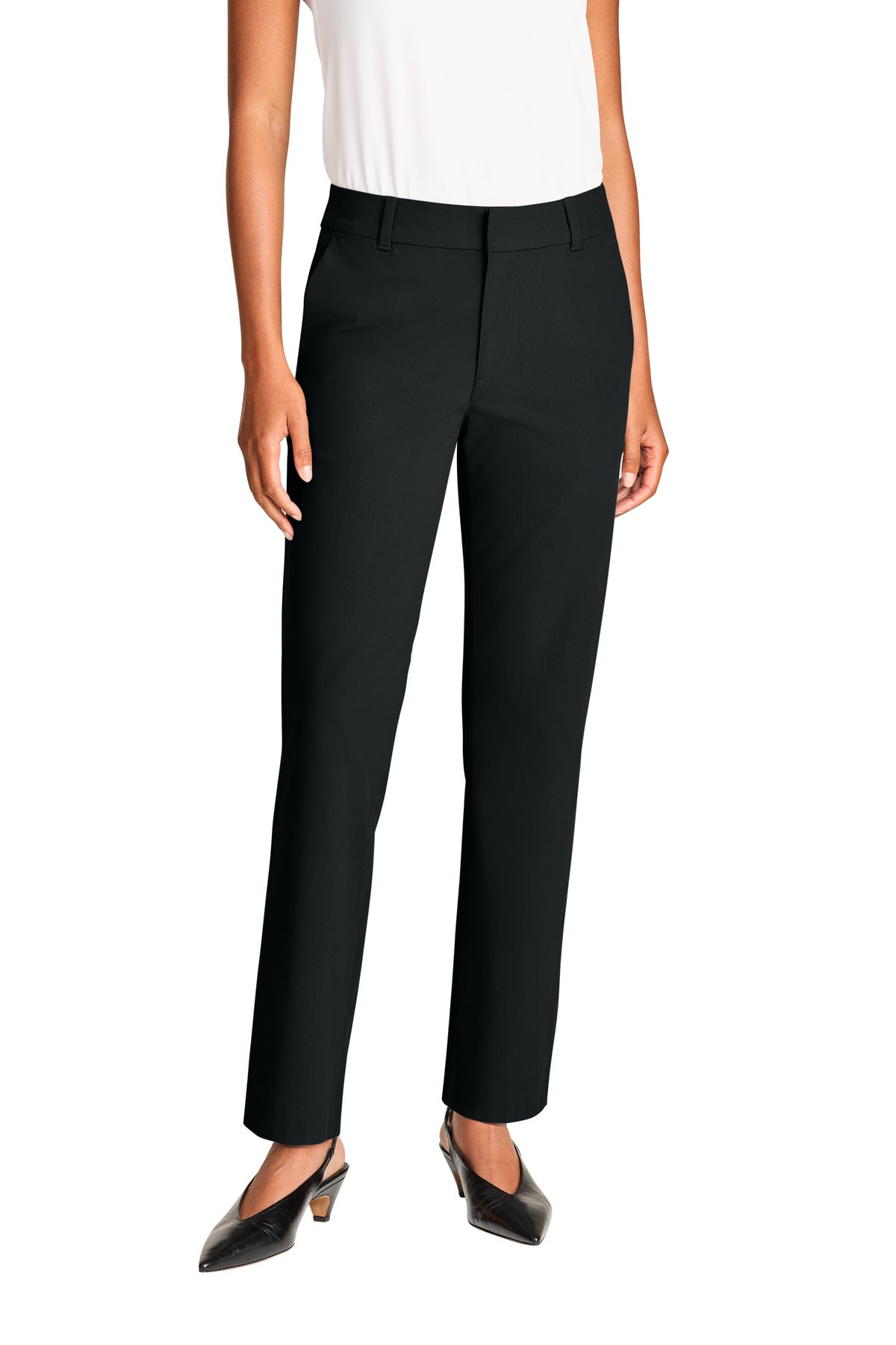 Mercer+Mettle Women's Capital Tech Pant MM4001 in Deep Black