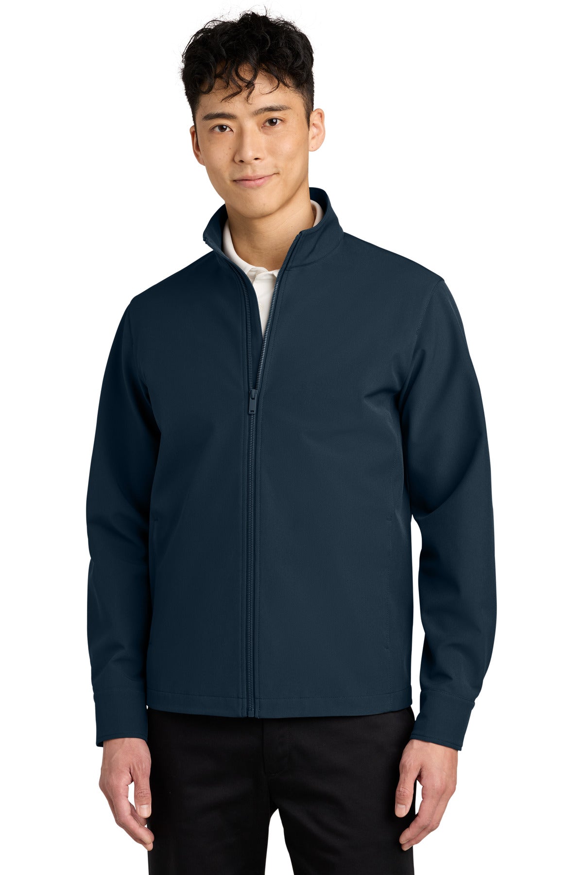 Mercer+Mettle Comfort Soft Shell Jacket MM7104 in Night Navy