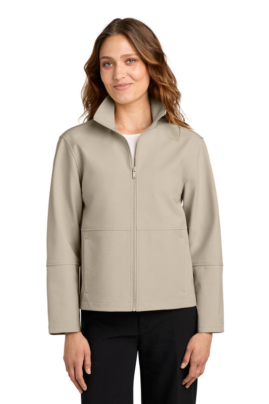 Mercer+Mettle Women's Comfort Soft Shell Jacket MM7105 in Almond