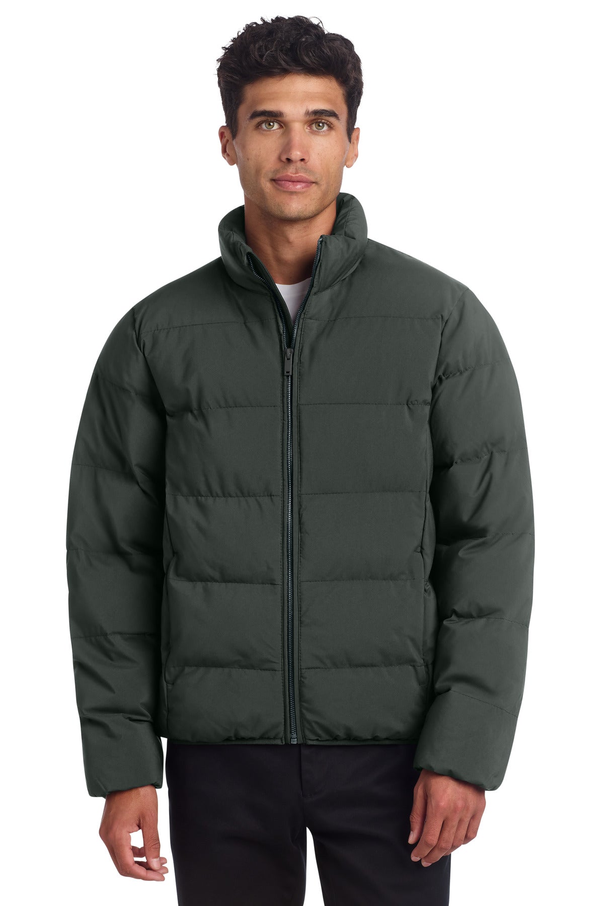 Mercer+Mettle Puffy Jacket MM7210 in Anchor Grey
