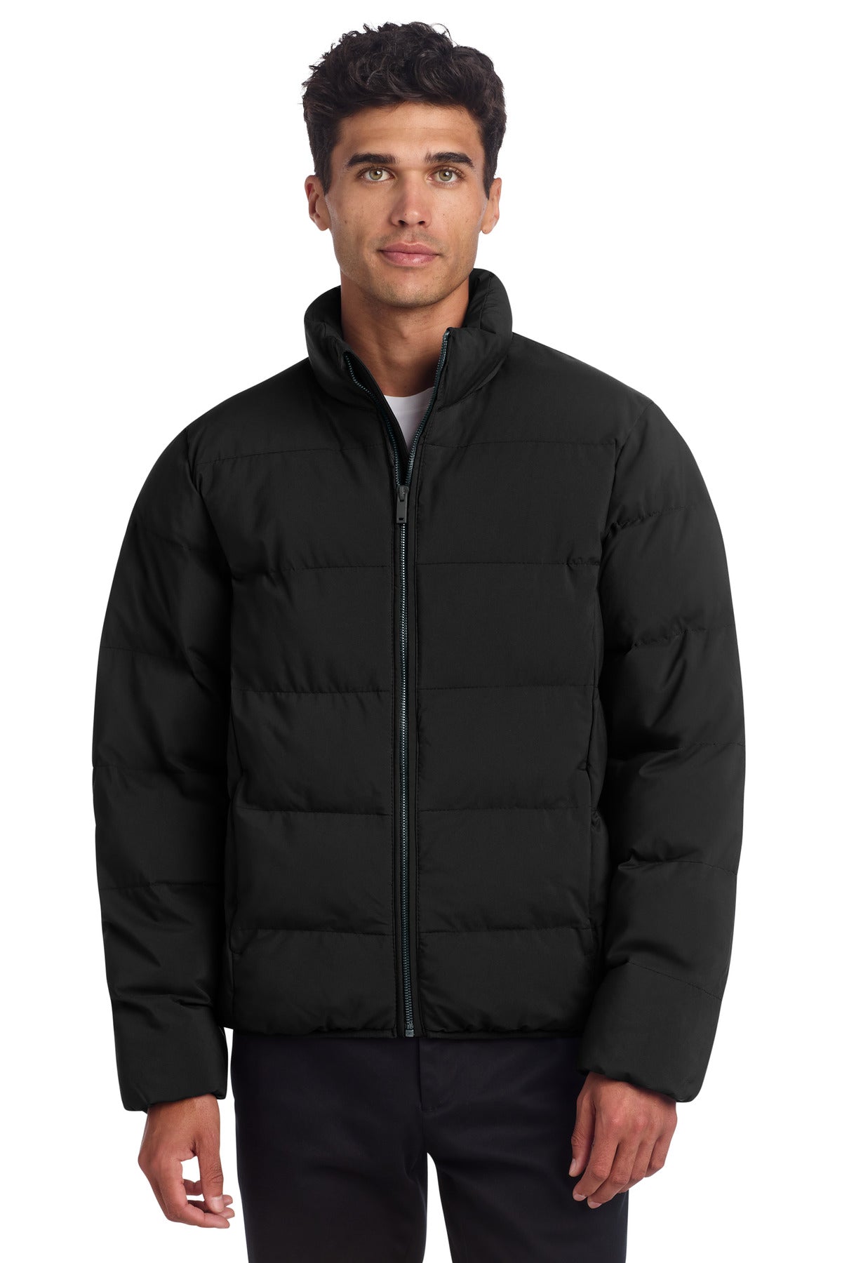 Mercer+Mettle Puffy Jacket MM7210 in Deep Black