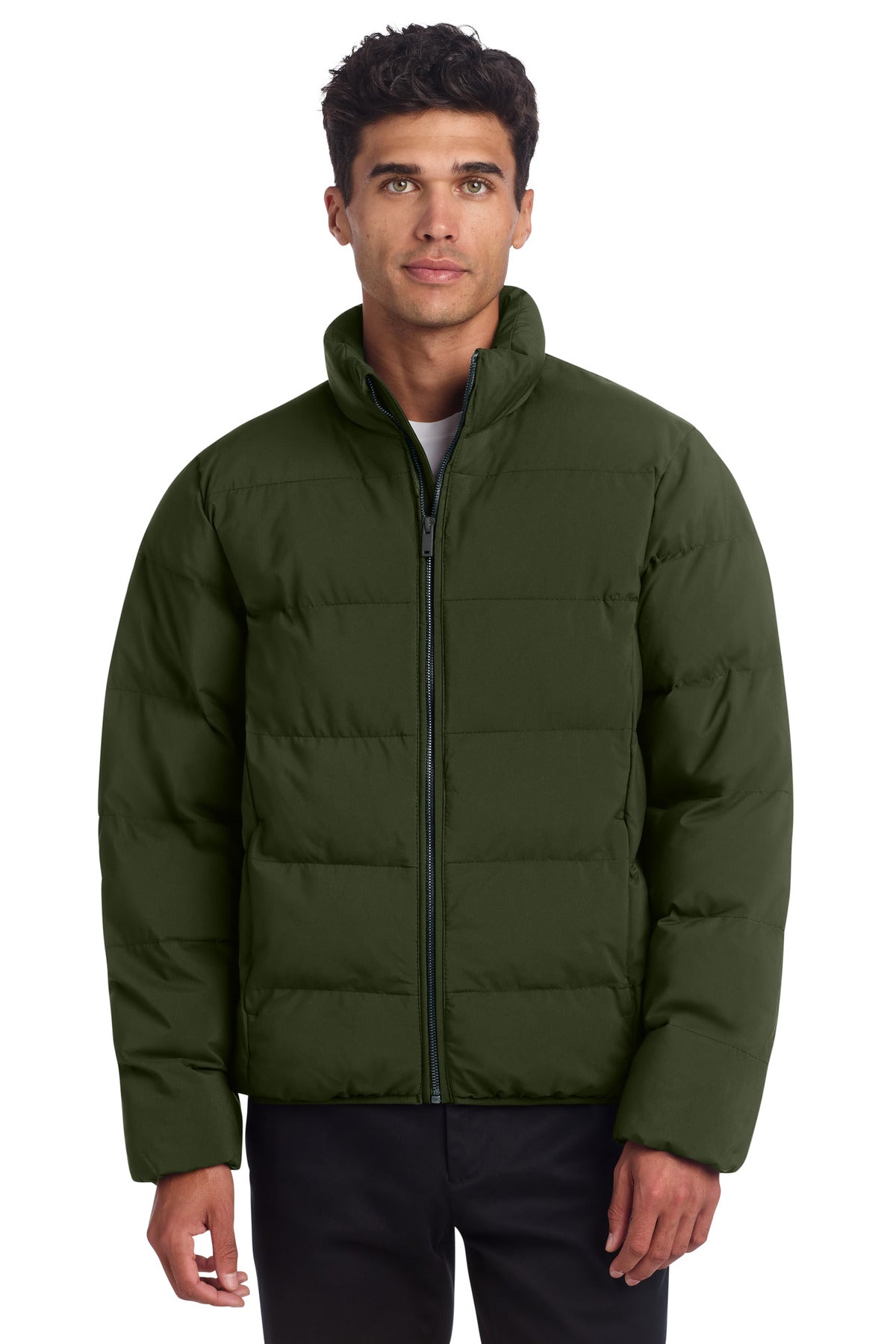 Mercer+Mettle Puffy Jacket MM7210 in Townsend Green
