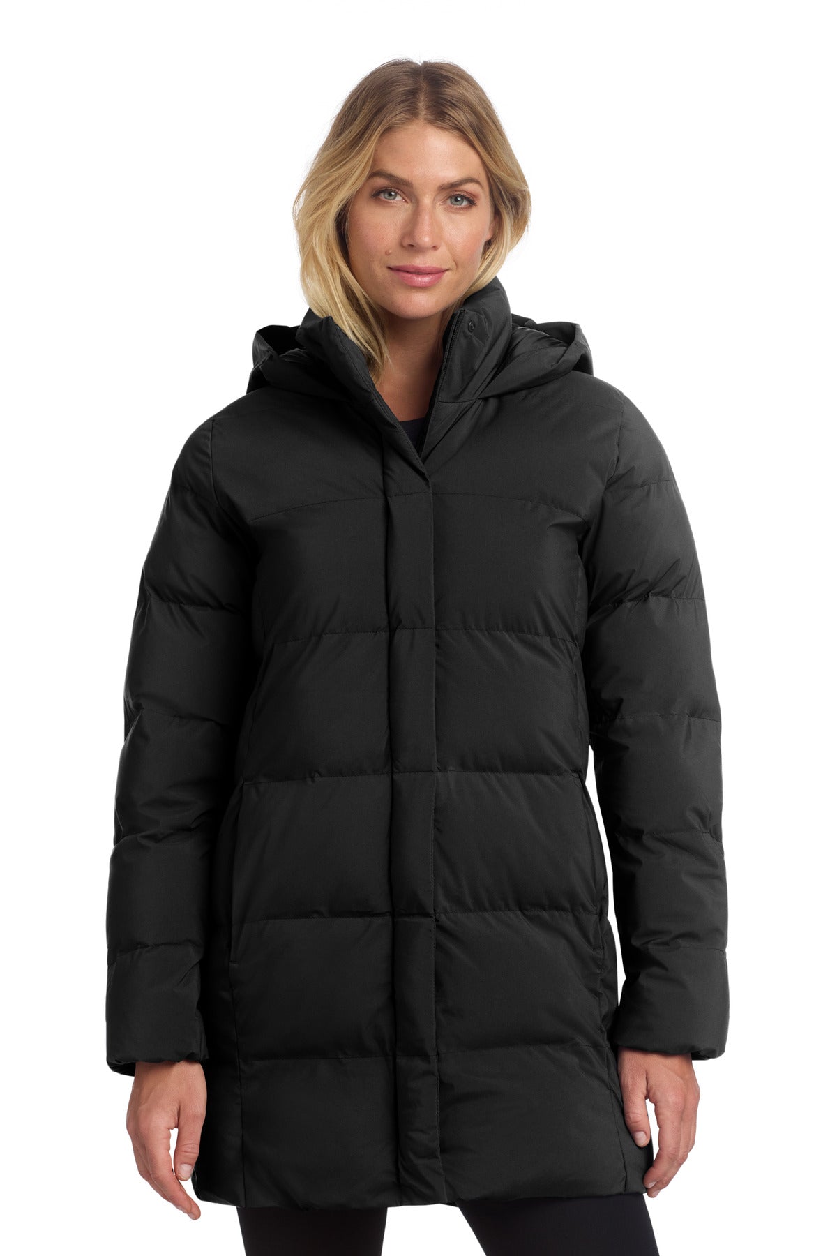 Mercer+Mettle Women's Puffy Parka MM7213 in Deep Black