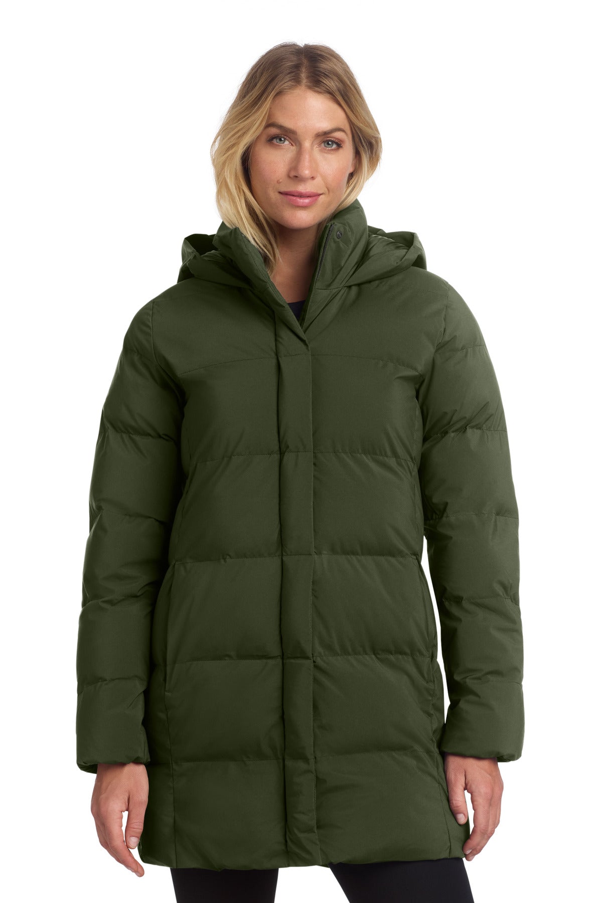 Mercer+Mettle Women's Puffy Parka MM7213 in Townsend Green