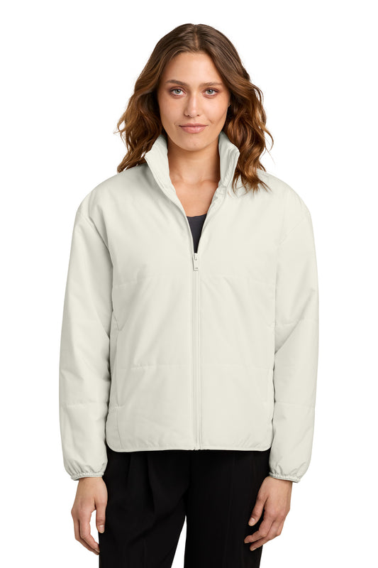 Mercer+Mettle Women's Brookline Quilted Jacket MM7221 in Birch