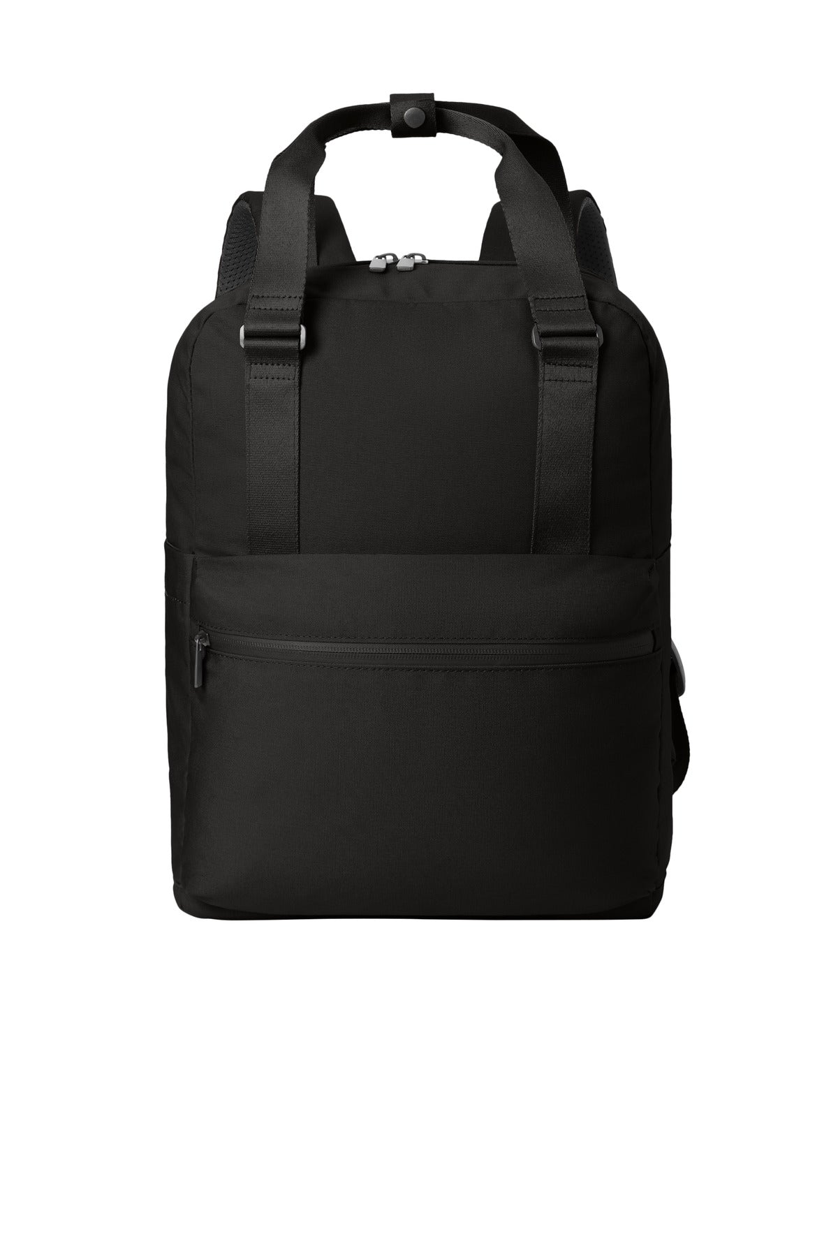 Mercer+Mettle Claremont Handled Backpack MMB211 in Deep Black