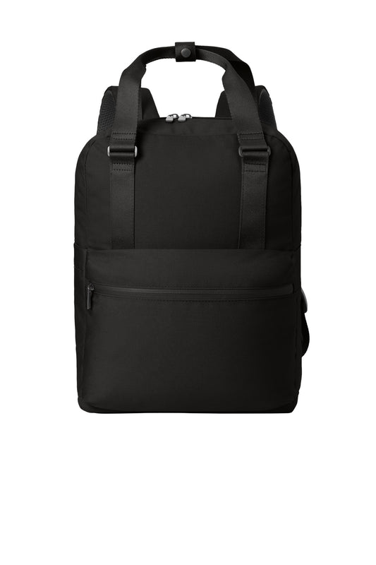 Mercer+Mettle Claremont Handled Backpack MMB211 in Deep Black