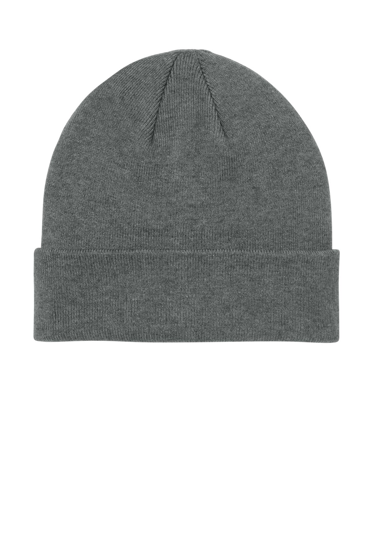 Mercer+Mettle Soft Blend Beanie MMC150 in Light Anchor Grey Heather