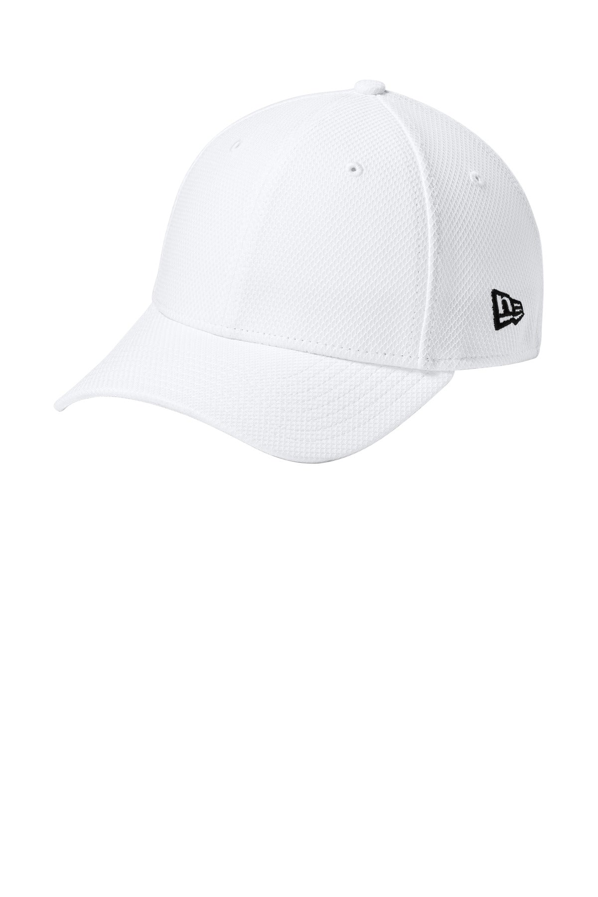 New Era  Diamond Era Stretch Cap. NE1121 in Flag White