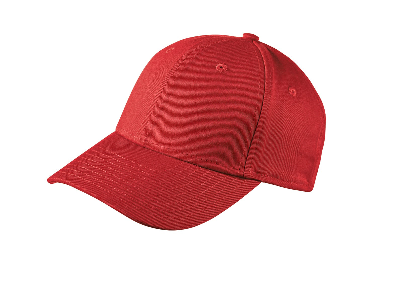 New Era - Adjustable Structured Cap.  NE200 in Scarlet Red