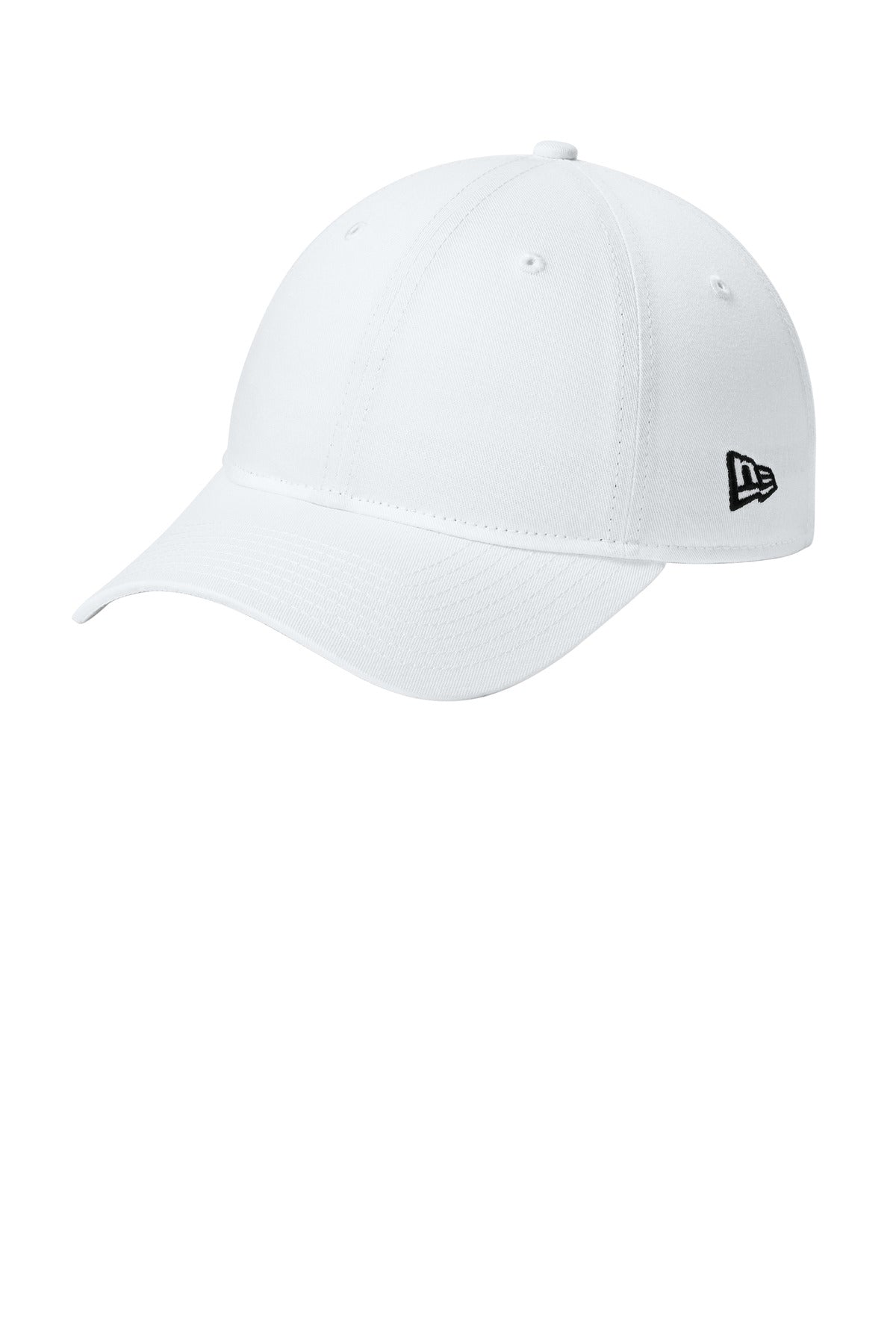 New Era - Adjustable Unstructured Cap.  NE201 in Flag White