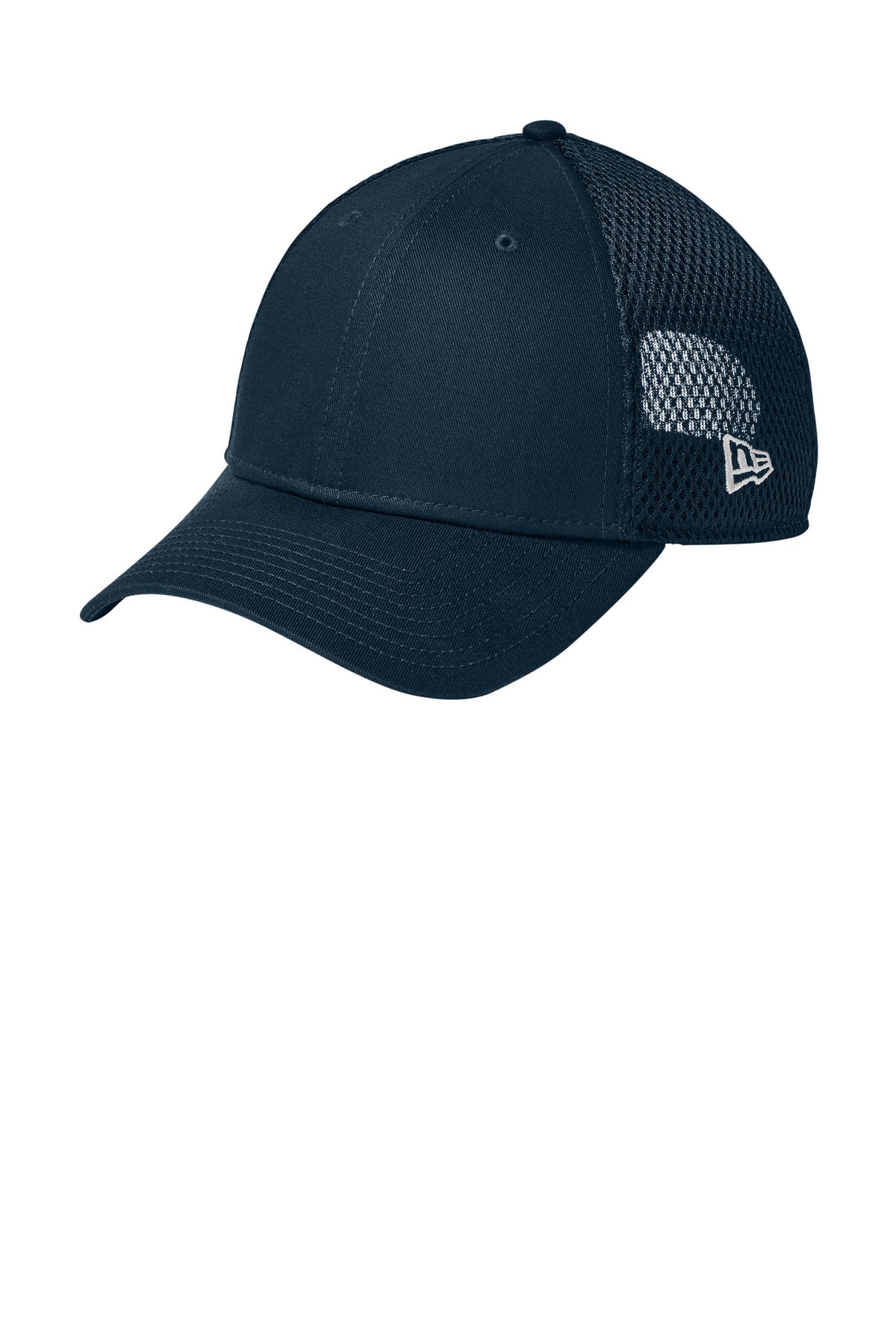 New Era Snapback Contrast Front Mesh Cap. NE204 in Flag Deep Navy