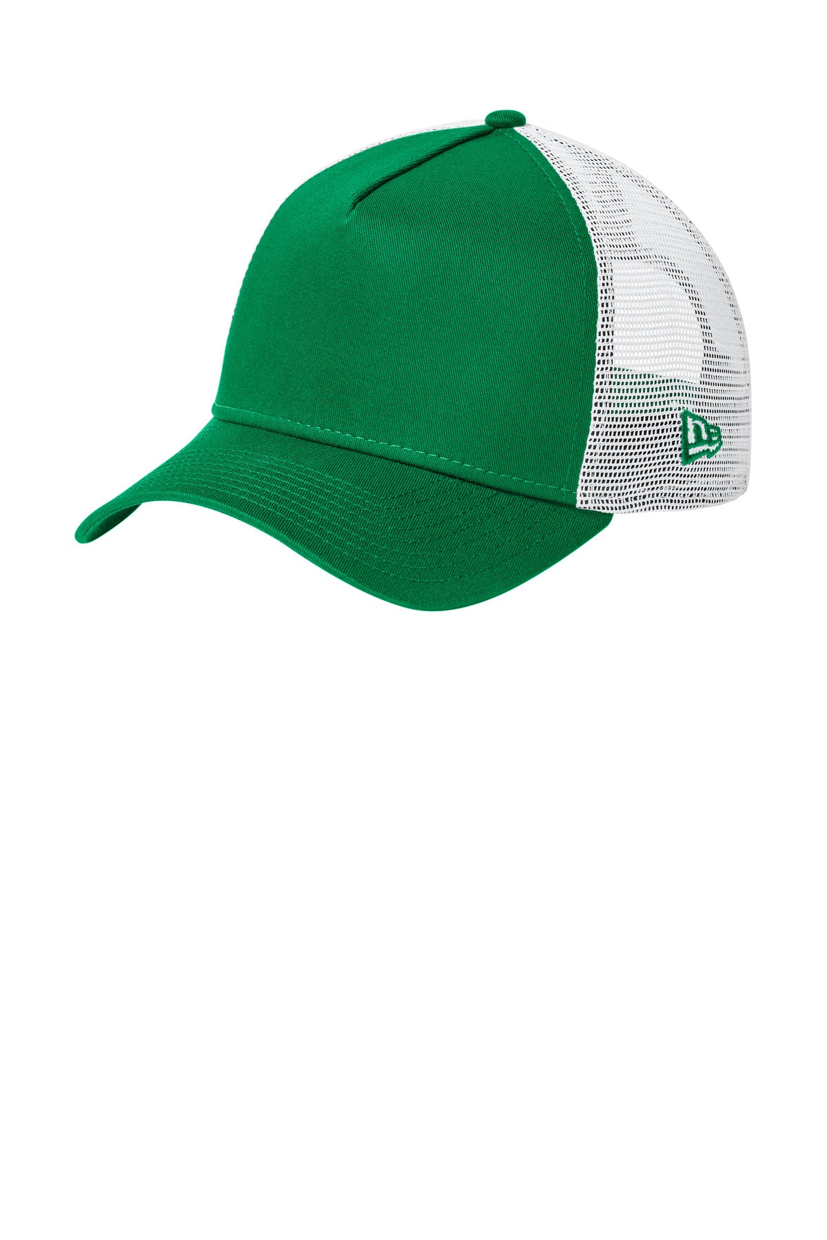 New Era Snapback Trucker Cap. NE205 in Flag Kelly/ White