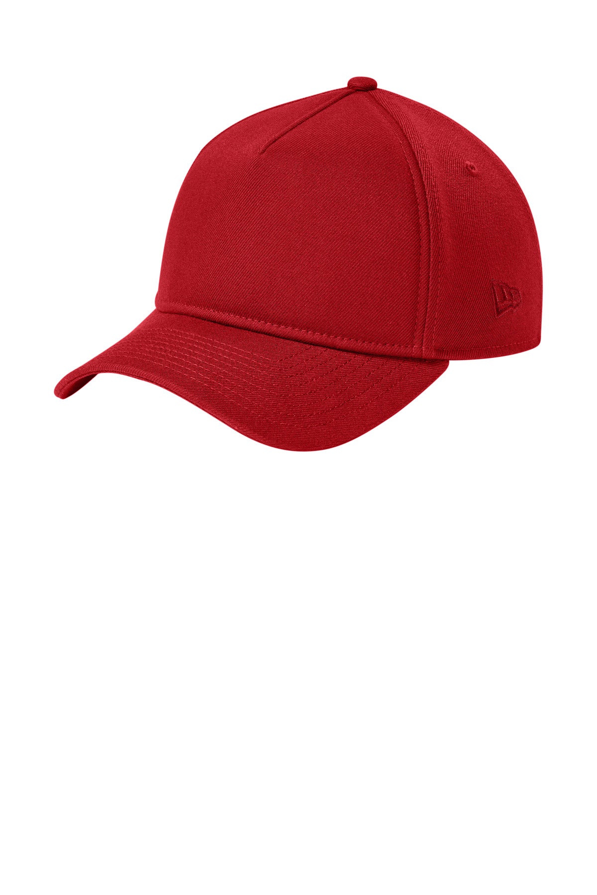 New Era A-Frame Snapback Cap NE211 in Scarlet