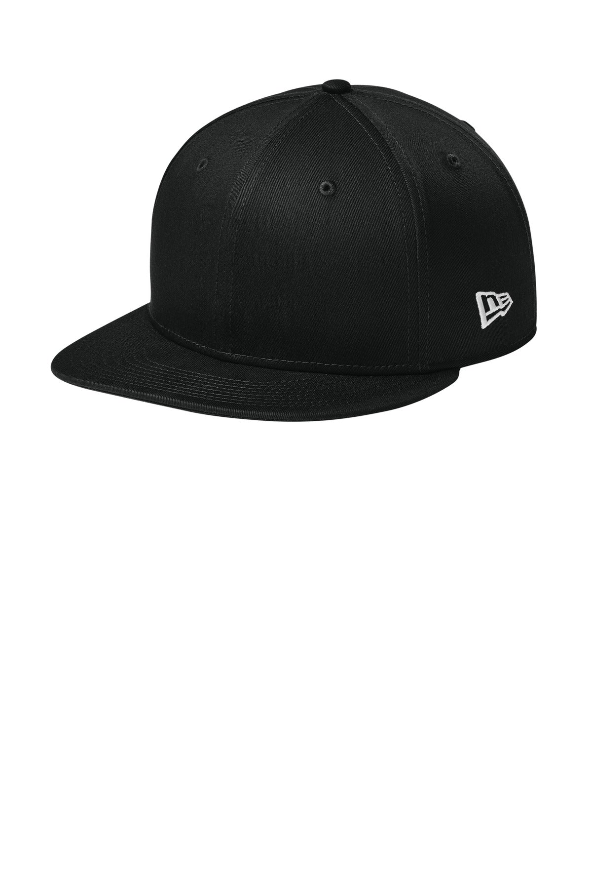 New Era - Flat Bill Snapback Cap. NE400 in Flag Black