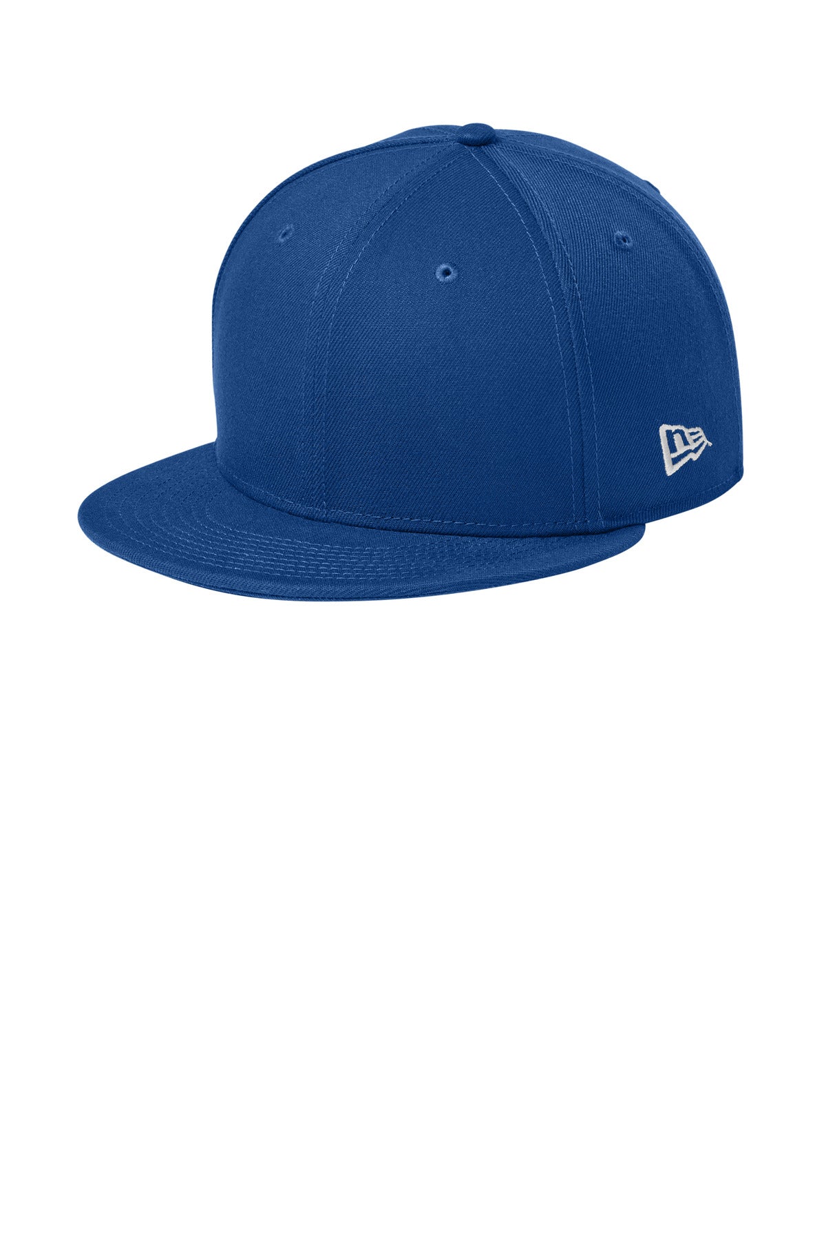 New Era Standard Fit Flat Bill Snapback Cap NE4020 in Flag Royal