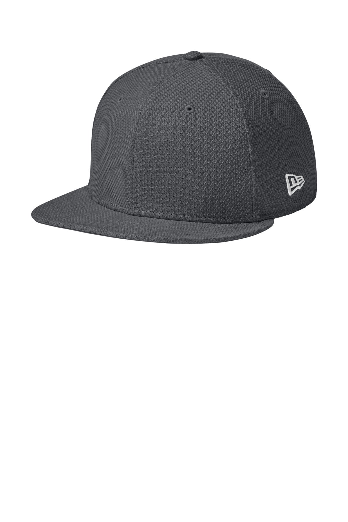 New Era  Original Fit Diamond Era Flat Bill Snapback Cap. NE404 in Flag Graphite