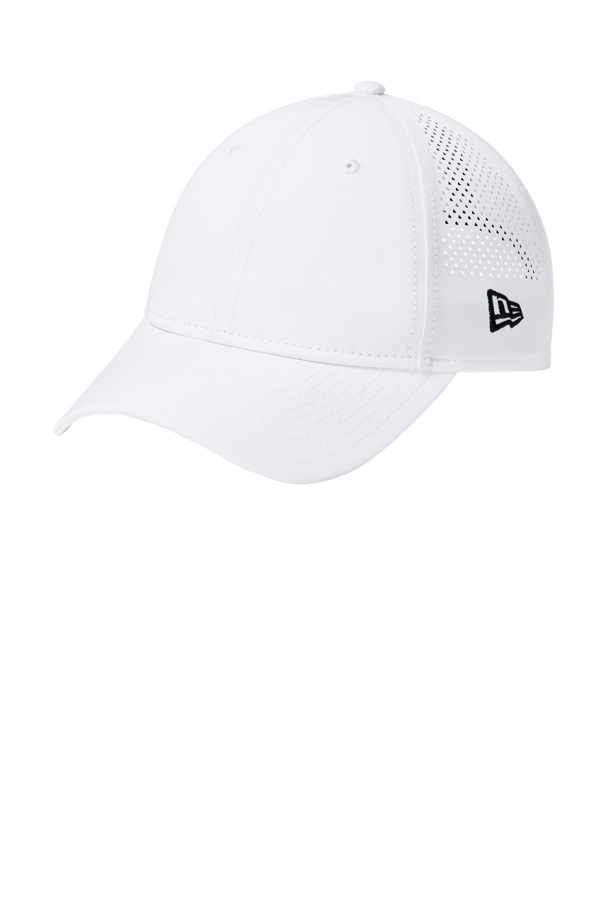 New Era  Perforated Performance Cap. NE406 in Flag White