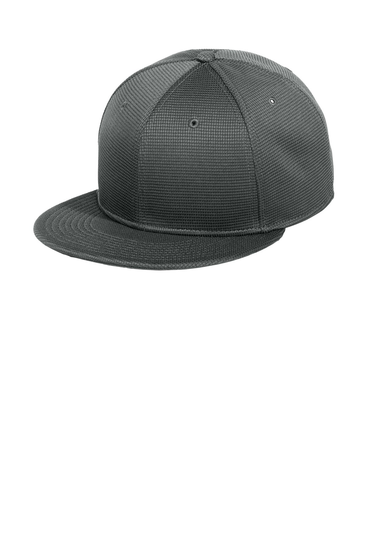 New Era Pivot Flat Bill Snapback Cap NE409 in Charcoal