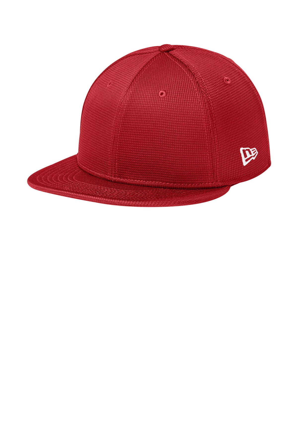 New Era Pivot Flat Bill Snapback Cap NE409 in Flag Scarlet
