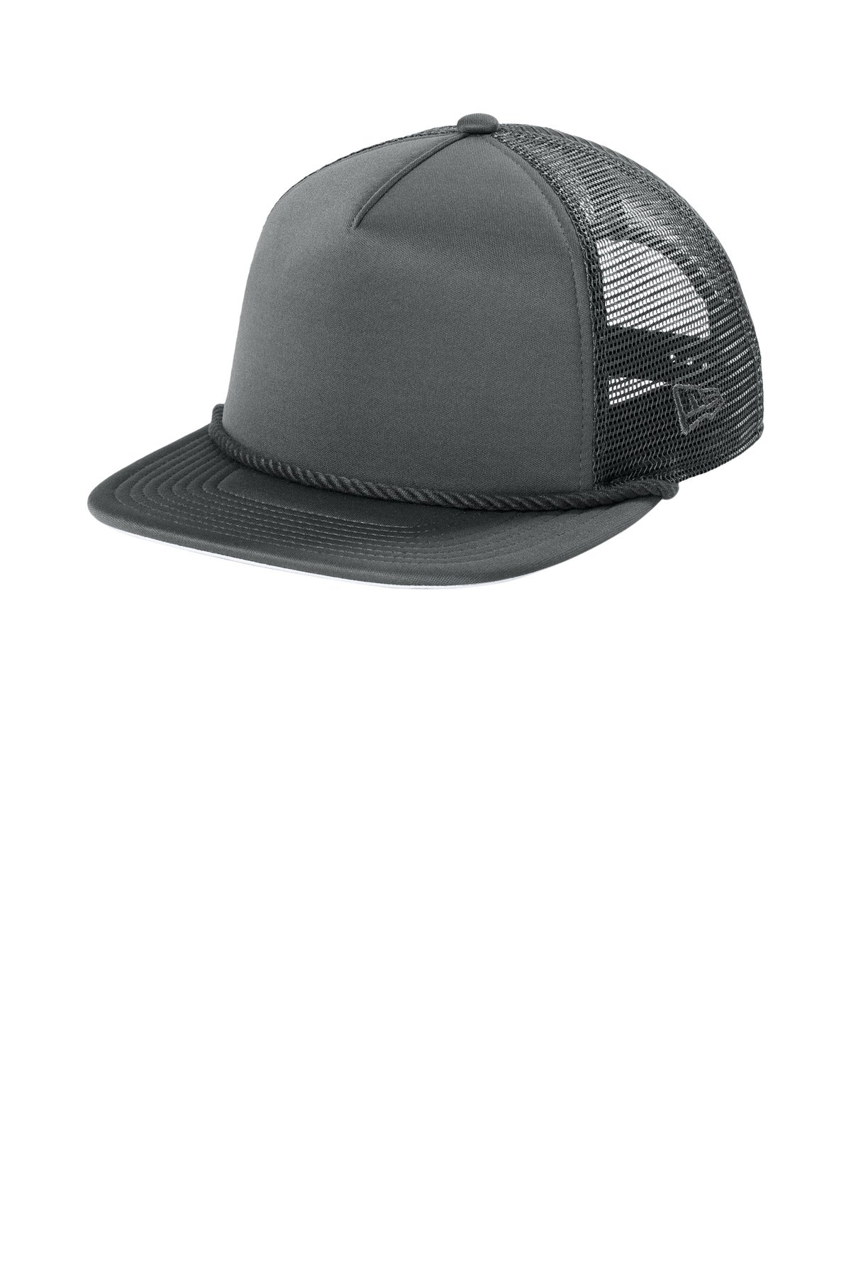 New Era Foam Rope Trucker Cap NE410 in Graphite