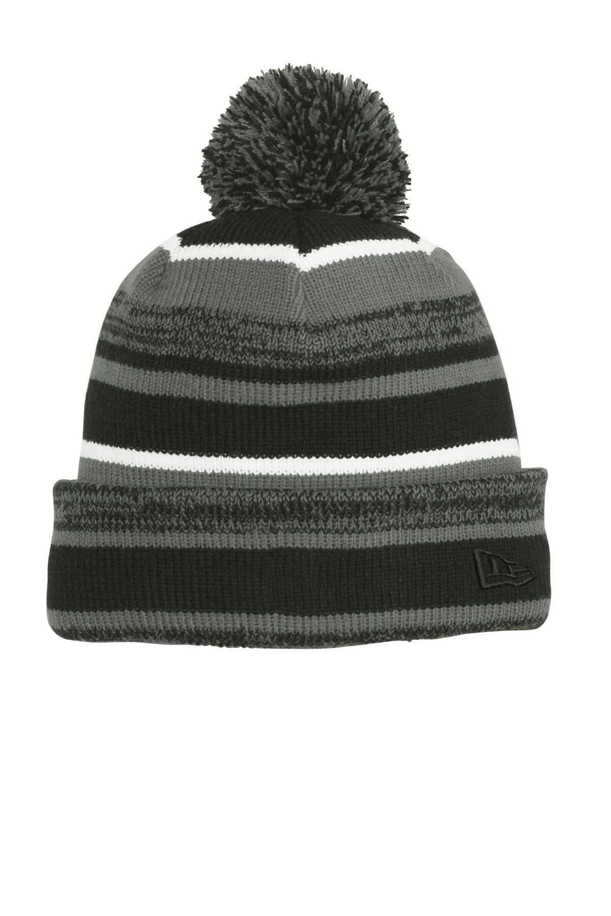 New Era Sideline Beanie. NE902 in Black/ Graphite