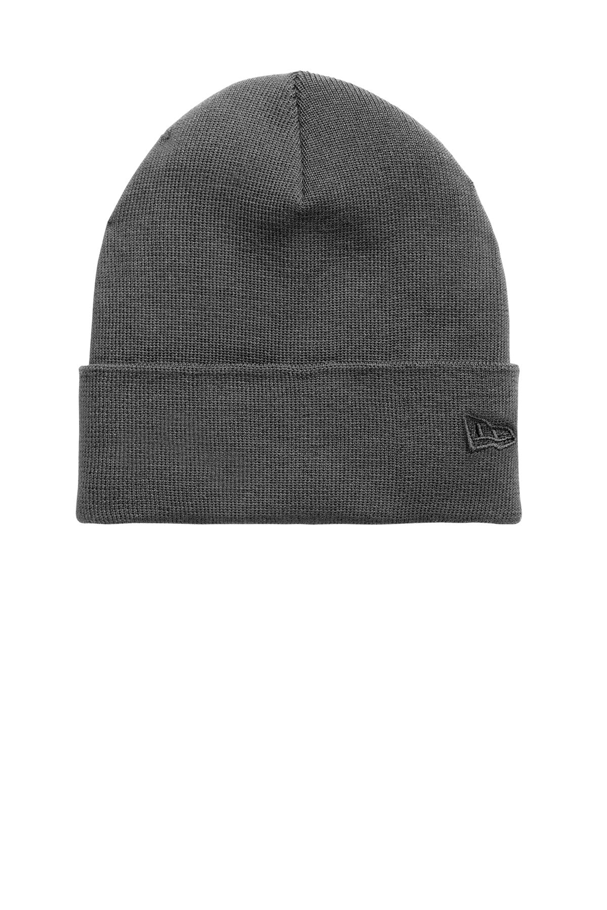 New Era Recycled Cuff Beanie NE907 in Graphite