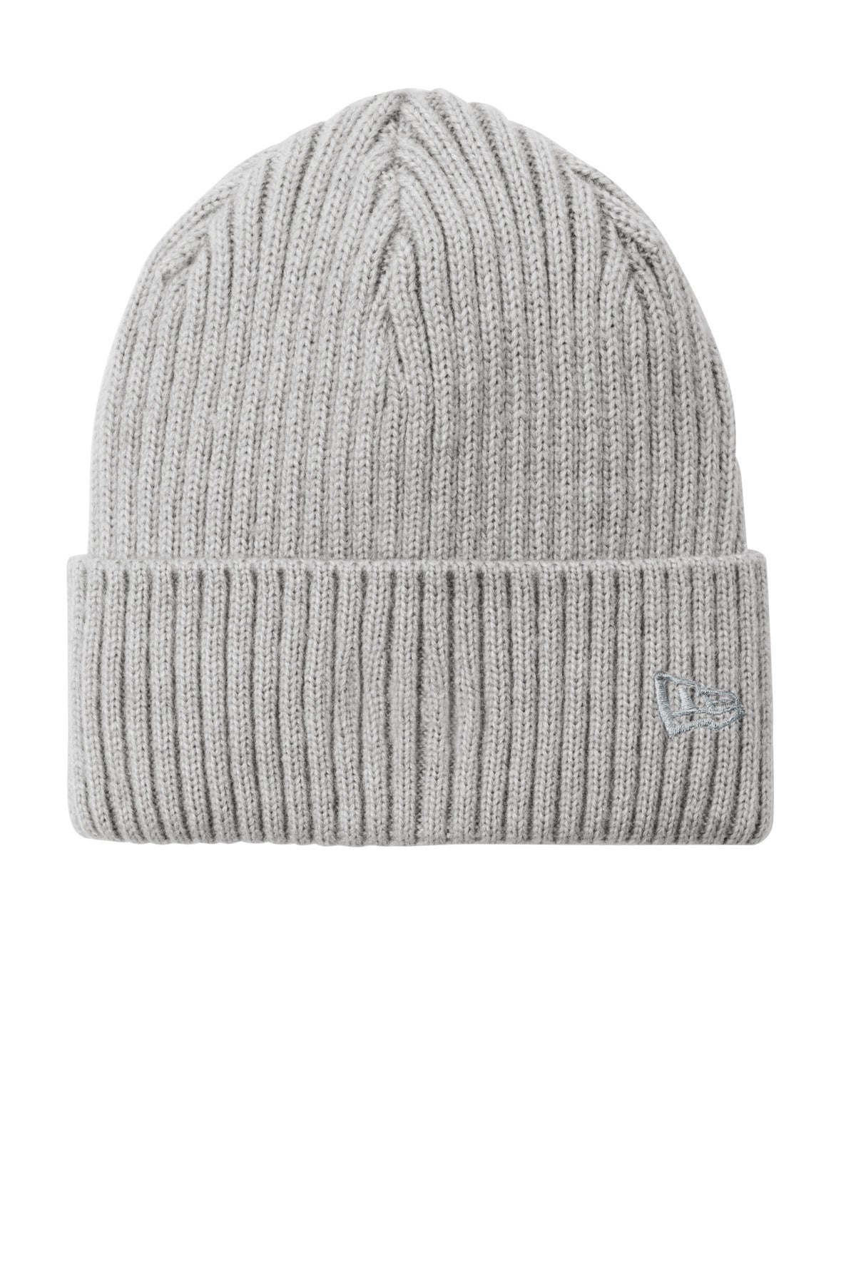 New Era Core Classic Cuff Beanie NE908 in Heather Grey