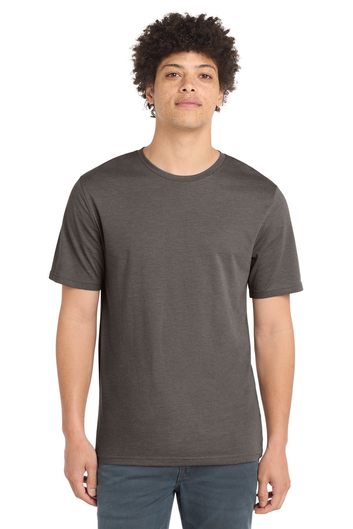 New Era  Tri-Blend Tee NEA135 in Shadow Grey