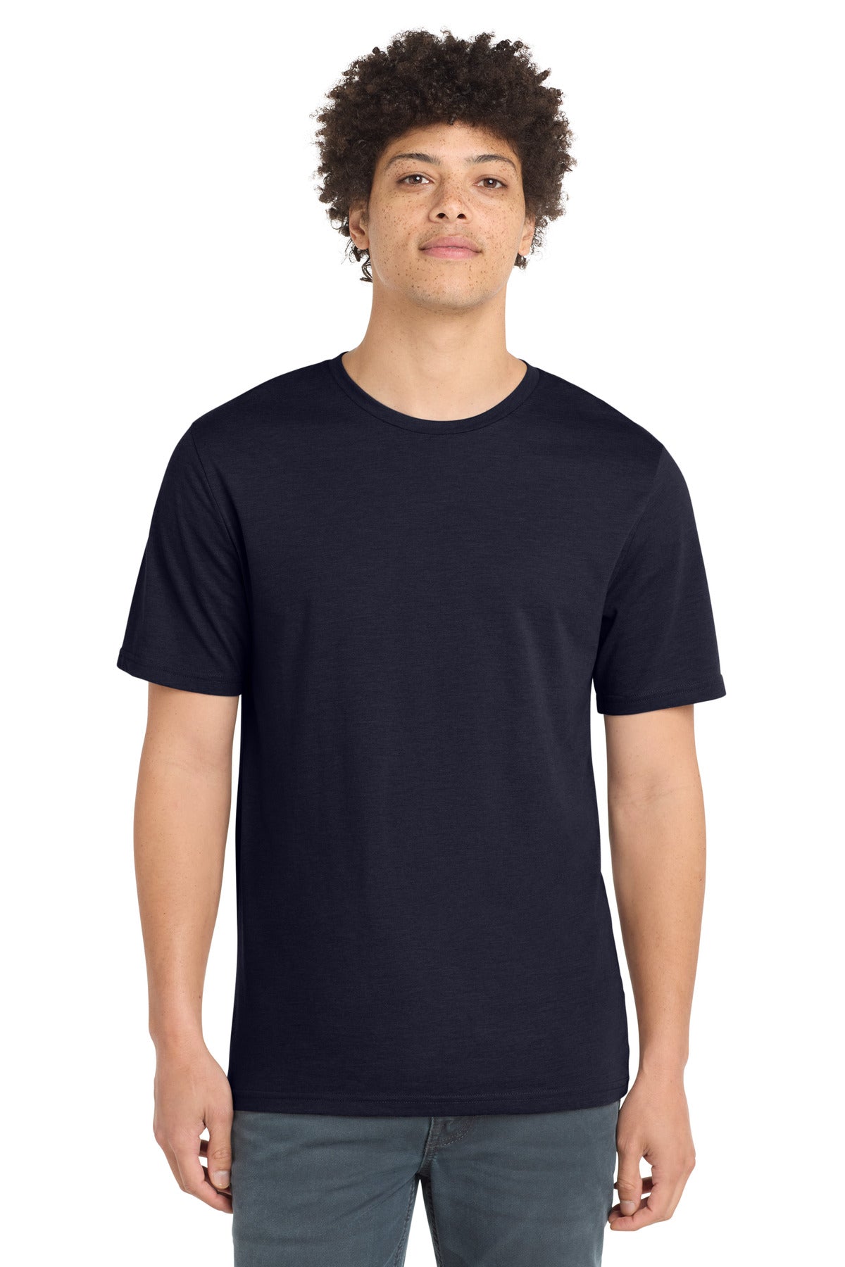 New Era  Tri-Blend Tee NEA135 in True Navy