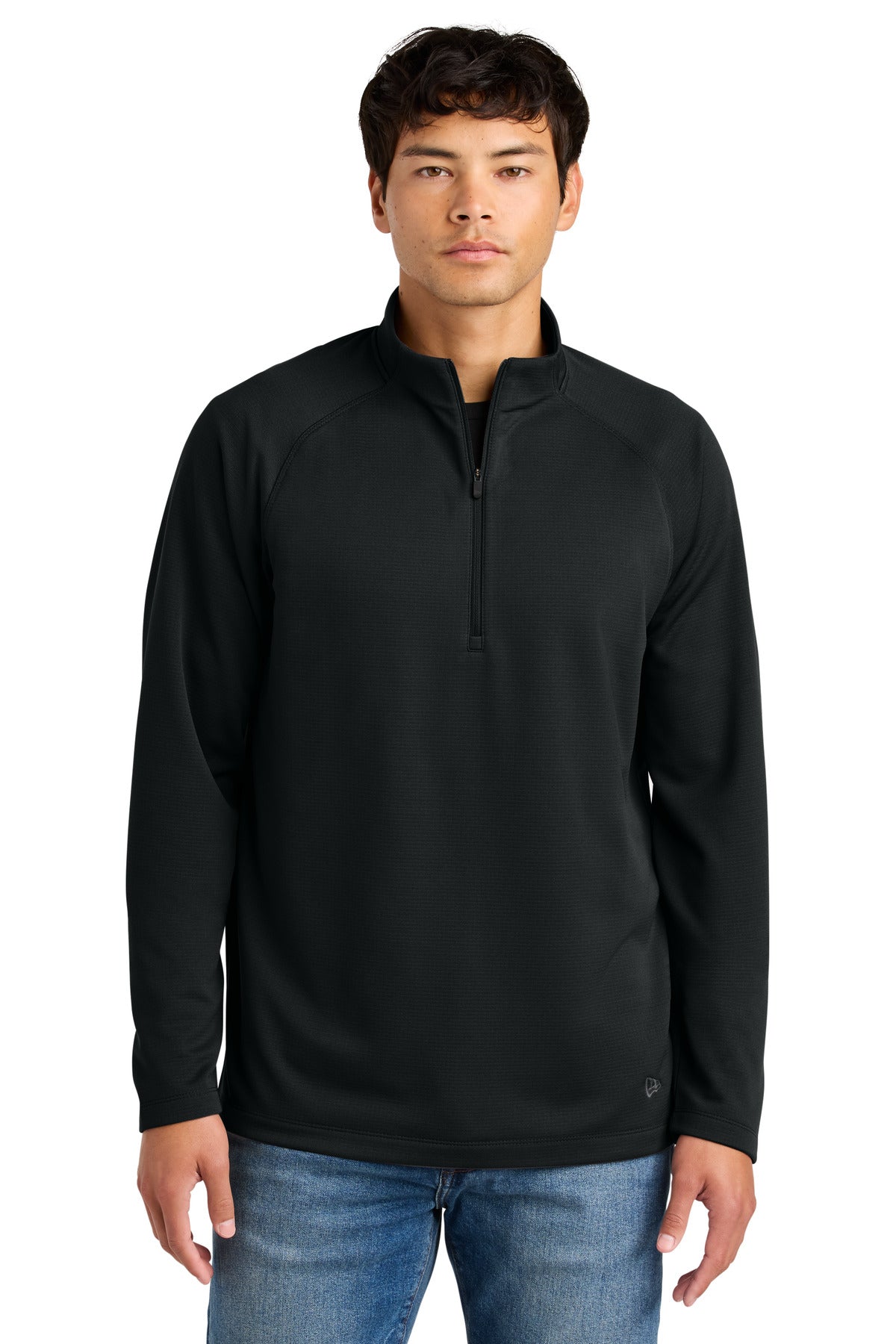 New Era Stand Out 1/4-Zip NEA515 in Black