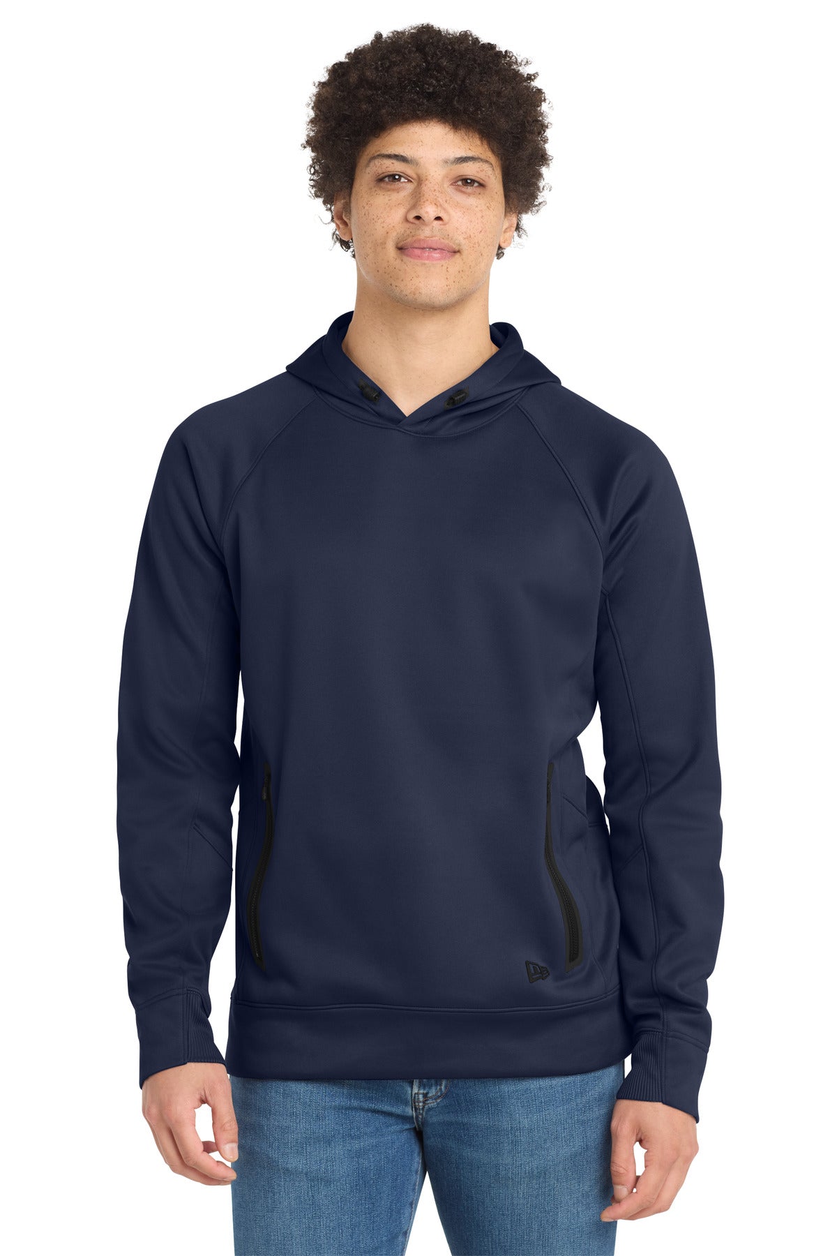 New Era  Venue Fleece Pullover Hoodie. NEA520 in True Navy