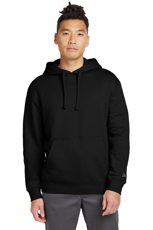 New Era Heritage Fleece Pullover Hoodie NEA525 in Black